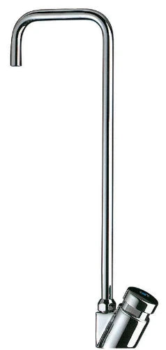 Delabie robinet eau froide raccordement 3/8 - bec 90 mm - chrome