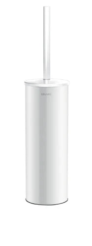 DELABIE toiletborstelh m.deksel muur geepoxeerd 410x90mm wit