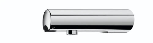 ROBINET DE LAVABO ELECTRONISCHE DELABIE TEMPOMATIC 4 1/2 chromé mural pile 6V,fermeture automatique, saille 125mm