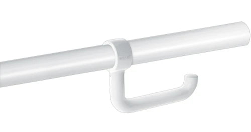Delabie porte-rouleau 152 - 107 ! 20 mm nylon . pour barre de maintien relevable