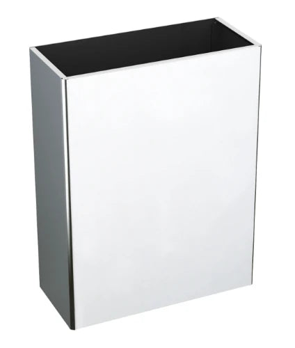 POUBELLE MURALE DELABIE 38 400 - 160 o 590 ! poli ultrasatin inox