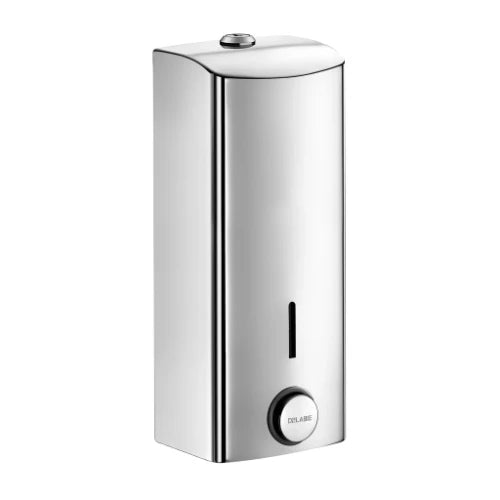 DISTRIBUTEUR SAVON 1 104 - 89 o 252 ! poli inox 304 Modèle mural Avec serrure,pompe antigoutte,contrôle de niveau