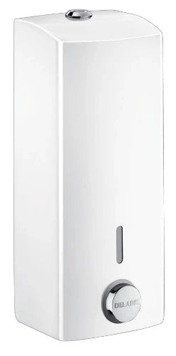 DELABIE verdeler vloeibare zeep 1 liter geepoxeerd 89x104x252 mm wit