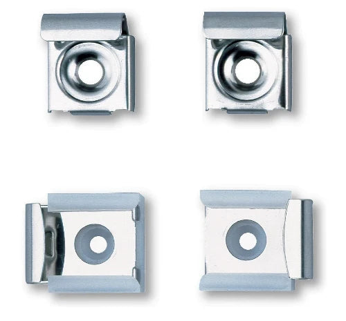 Delabie fixations pour miroir (set de 4 pcs) inox