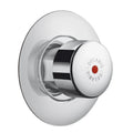 ROBINET TUB DE DOUCHE DELABIE TEMPOSTOP 3/4 M X 3/4 M a encastrer a/rosace (diam.70 mm) dans panneau