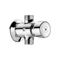 ROBINET URINOIR DELABIE TEMPOSTOP 1/2 M X 1/2 M apparent-droit-temporise+rosace+bouton