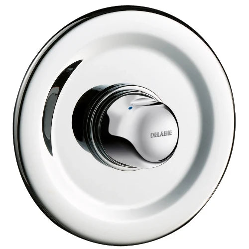 MELANGEUR A ENCASTRER DELABIE TEMPOMIX 195MM chromé ronde temporisé