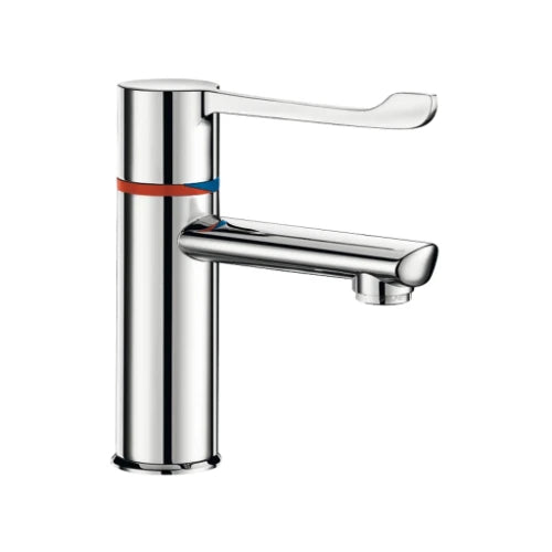 MELANGEUR DE LAVABO THERMOSTATIQUE DELABIE SECURITHERM 120 - 85 ! sans tirette ni vidage