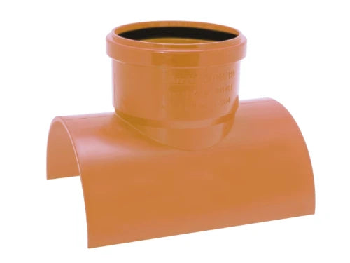 Airfit PVC selle de branchement 160 x 110 mm - orange