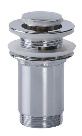 Airfit design wastafelcrépine met click-clack 5/4 chromé (petit model)