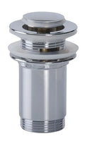 Airfit design wastafelcrépine met click-clack 5/4 chromé (petit model)