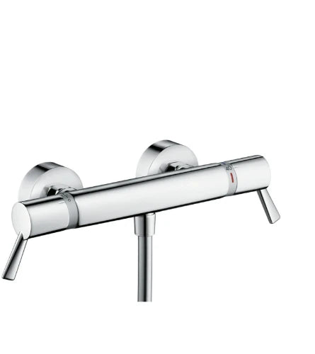Hansgrohe Ecostat Comfort care rob. thermostat. douche chromé avec poignées longues et pratiques