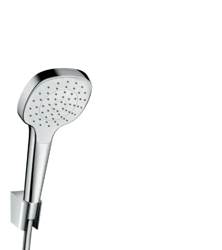 Hansgrohe Croma Select E set baignoire 1 jet/Porter blanc/chromé 1250mm