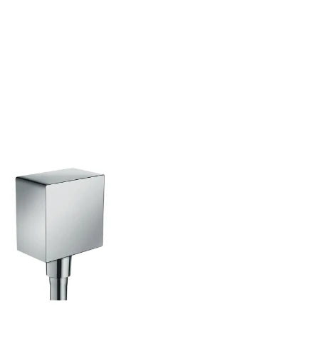 Hansgrohe FixFit Square coude de raccordement mural 1/2 - chromé