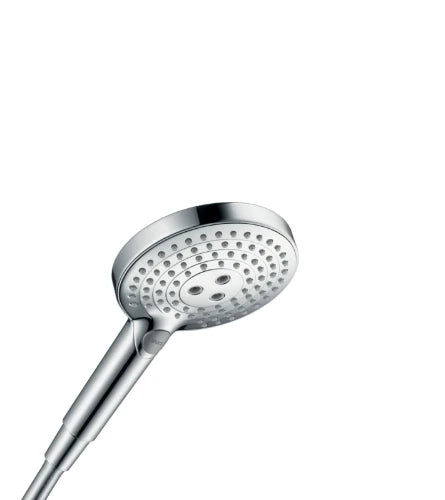 Hansgrohe Select S 120 douchette à main Ecosmart chromé rond m/QuickClean, 3jets, bouton Select, max 9L/min
