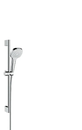Hansgrohe Croma Select E set de douche blanc/chromé Vario/Ecosmart/U' 650mm