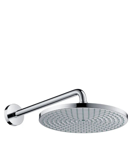 Hansgrohe Raindance Air douche de tête de pluie avec bras de douche 300mm chromé avec injection d'air-type eco débit 9l