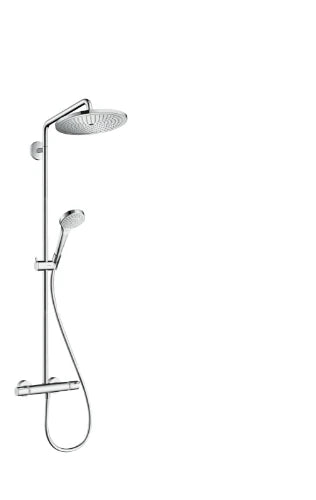 Hansgrohe Croma Select S 280 1jet écosmart Showerpipe robinet thermostatique doucheset - chromé