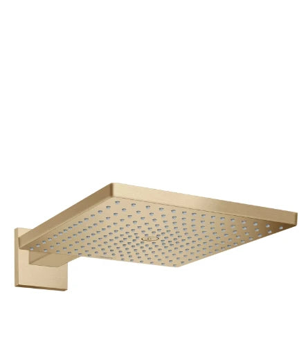 Hansgrohe Raindance E douche de tête mural 300 MM - 300 MM o bronze brossé 1 jet avec bras de douche