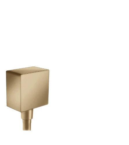 Hansgrohe Fixfit coude de raccordement Fixfit 1/2 mural - Square bronze brossé