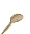 Hansgrohe Select E douchette 120 MM 3 jets bronze brossé avec bouton Select