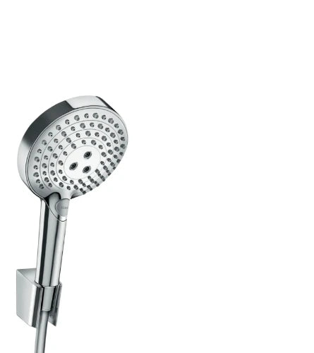 Hansgrohe Raindance air douchette à main Powderrain chromé Porter set - flexible 125cm