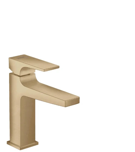 Hansgrohe Metropole mitigeur lavabo comfort Z110 bronze brossé sailli 135 mm, PushOpen vidage