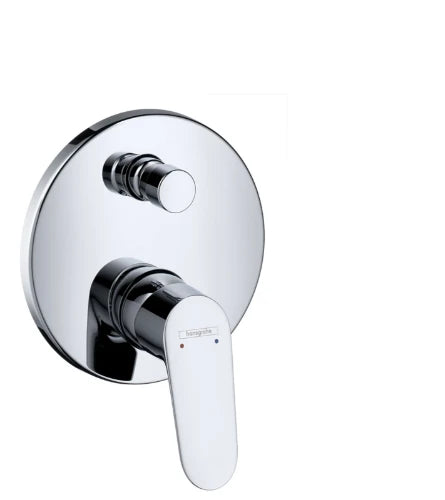 Hansgrohe Focus set de finition pour bain/douche chromé avec mitigeur,inverseur