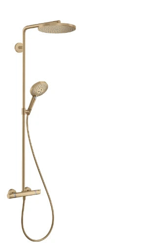 Hansgrohe Raindance Select S 240 1jet Showerpipe robinet thermostatique doucheset Powderrain - bronze brossé