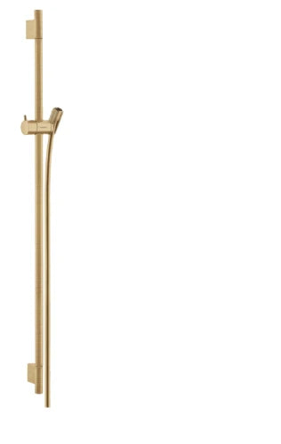 Hansgrohe Unica S Puro barre de douche 22 MM 900 MM  bronze brossé barre de douche, flexible de douche, pièce coulissante