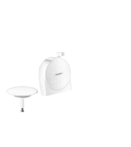Hansgrohe Exafill S set de finition pour vidage baignoire - blanc mat