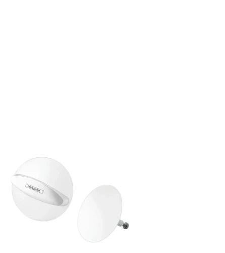 Hansgrohe FlexaPlus set de finition pour vidage baignoire - blanc mat