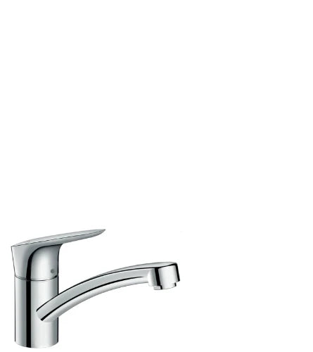 Hansgrohe Logis mitigeur cuisine - chromé - comfortzone 120 - démarrage à froid eco