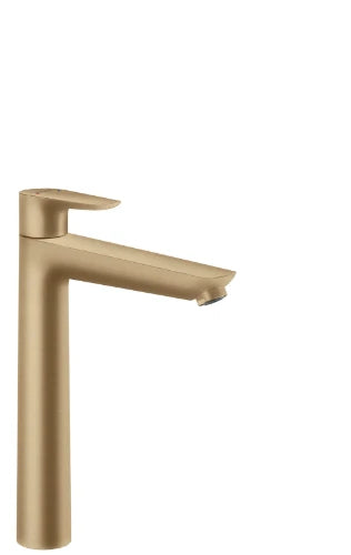 Hansgrohe Talis E mitigeur lavabo ComfortZ240 bronze brossé avec vidage avec tirette