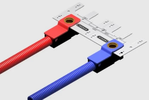 Henco pers Wall Box boîte d'encastrement rouge 1/2" F x 20mm