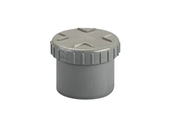 Wavin PVC à coller bouchon avec couvercle à visser M 110 mm