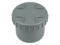 Wavin PVC à coller bouchon avec couvercle à visser M 125 mm