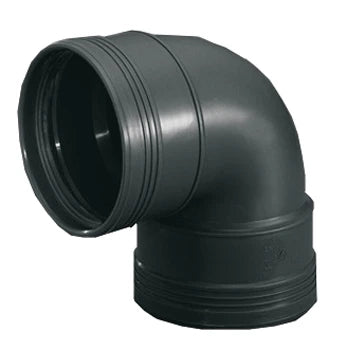 Wavin Wafix PP coude 88° FF 90 x 90 mm