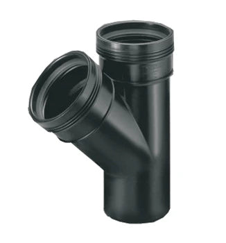 Wavin Wafix PP té 45° MFF 125 x 125 x 125 mm