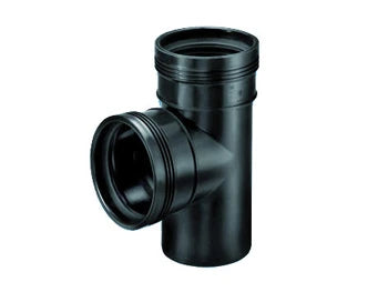 Wavin Wafix PP té 88° MFF 75 x 75 x 75 mm