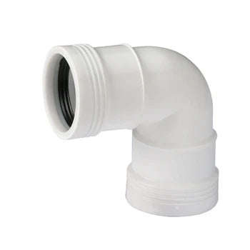 Wavin Wafix PP blanc coude 90° FF 32 x 32 mm