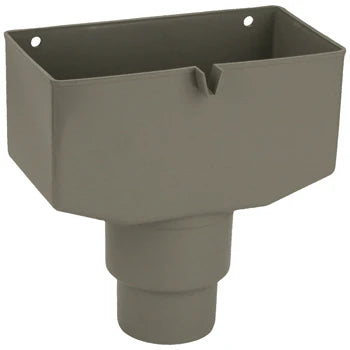 Wavin RWA PVC bac récolteur modèle I 80 - 100 mm gris