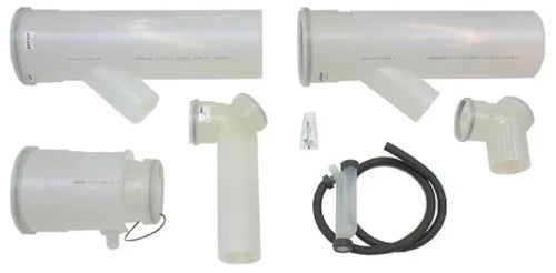 VAILLANT aansluitset casc. 2 wandketels 'naast elkaar' diam 160mm