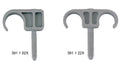 Walraven BIS plugbeugel kunststof dubbel M6 x 20-25 mm grijs