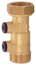 Watts WF 20 clapet anti-retour avec écrou flottant MF 4/4 x 4/4 - laiton - agréé Belgaqua