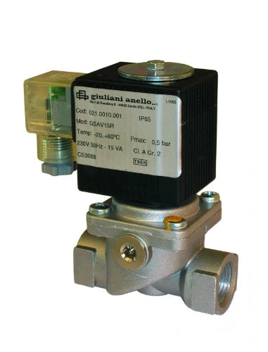 WATTS GSAV gasmagneetventiel autom. 500 mbar 1/2"FF