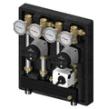 Meibes Meiflow Combi groupe de pompes - mélangé/non-mélangé - Wilo Yonos Para RS 15/6 - incl servomoteur