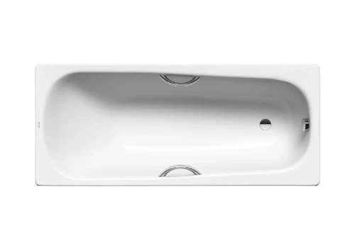 BAIGNOIRE acier emaille KALDEWEI SANIFORM PLUS 170 - 75 o CM blanc 336 avec perçage pour poignées