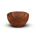 Looox Sink Collection lavabo à poser rond 230 mm - rouille raw - céramique - sans trou de robinet - sans trop-plein