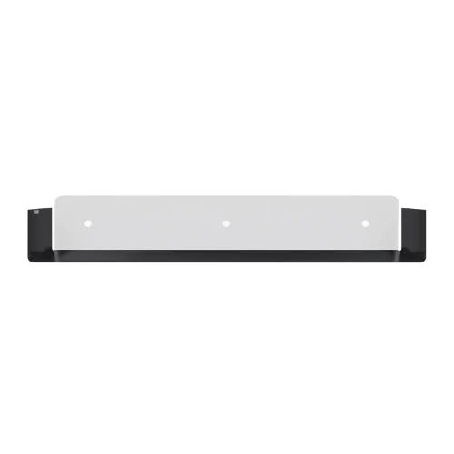 Looox plank, inbouw 600x100mm mat zwart